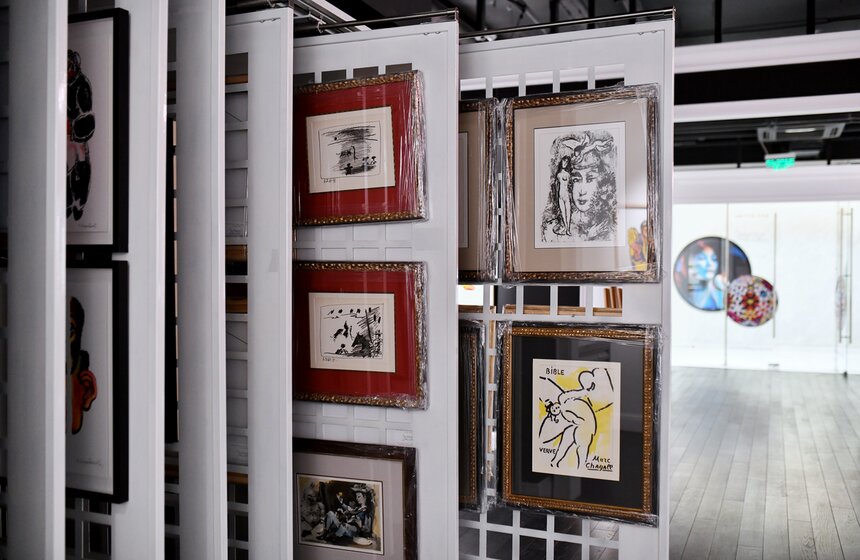 В Москве открылась выставка работ Шагала, Пикассо и Церетели 2 фото