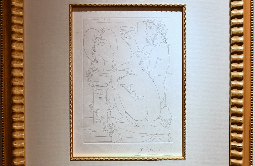 В Москве открылась выставка работ Шагала, Пикассо и Церетели 11 фото