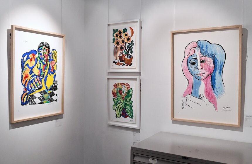 В Москве открылась выставка работ Шагала, Пикассо и Церетели 8 фото