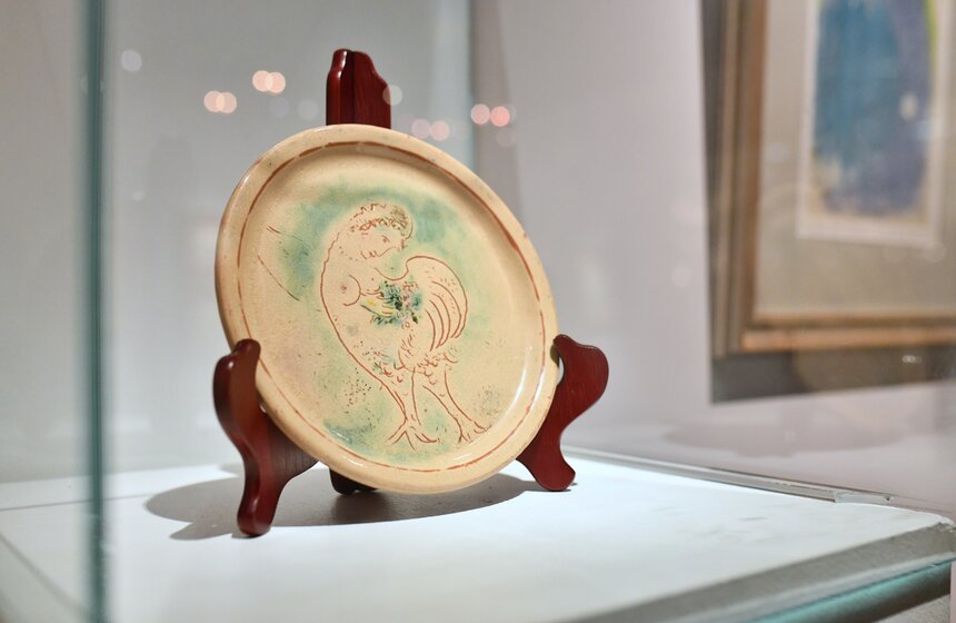 В Москве открылась выставка работ Шагала, Пикассо и Церетели 9 фото