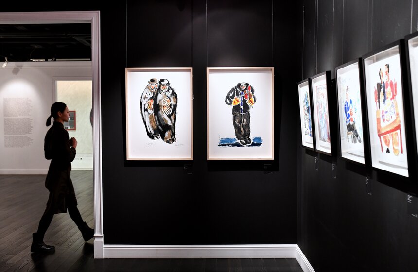 В Москве открылась выставка работ Шагала, Пикассо и Церетели 12 фото