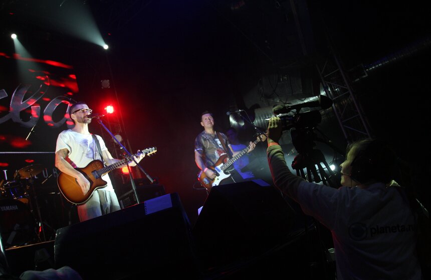 Группа Uma2rman выступила с концертом на сцене "Москва Hall" 16 фото