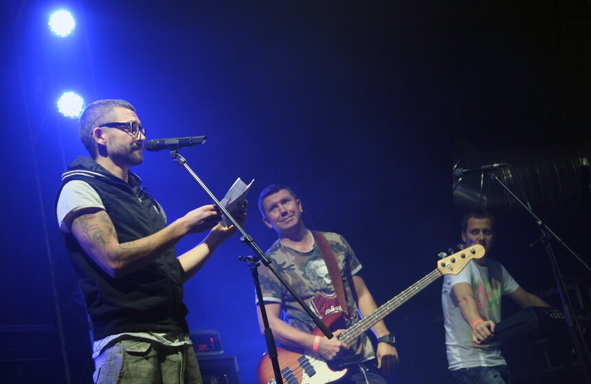 Группа Uma2rman выступила с концертом на сцене "Москва Hall" 6 фото