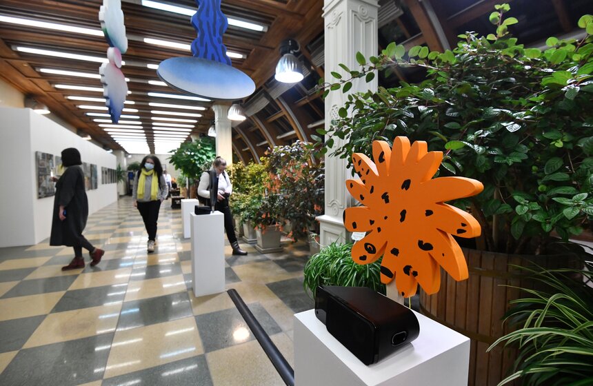 В музее-заповеднике "Царицыно" открылась выставка "Искусство быть рядом" 18 фото