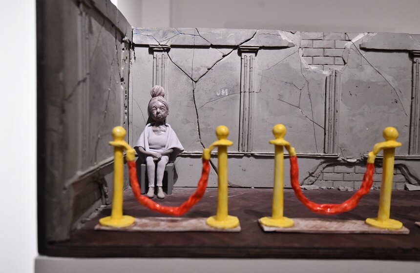 В музее-заповеднике "Царицыно" открылась выставка "Искусство быть рядом" 14 фото