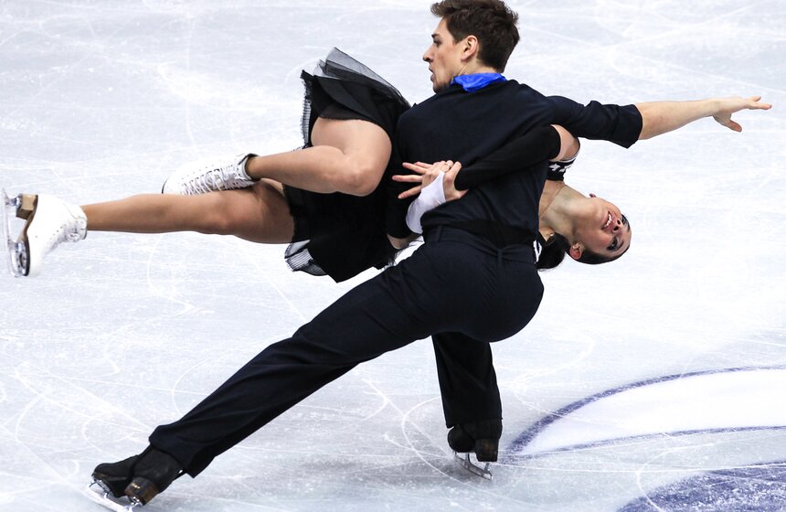 Этап Гран-при по фигурному катанию проходит в "Лужниках" 23 фото