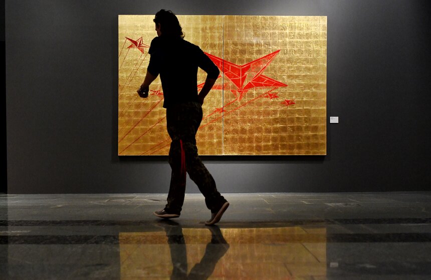 В Музее Победы открылась художественно-тематическая выставка "Триумф Победителей" 18 фото