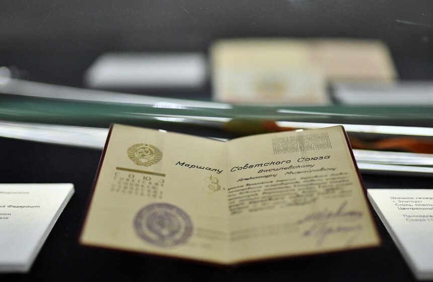 В Музее Победы открылась художественно-тематическая выставка "Триумф Победителей" 16 фото