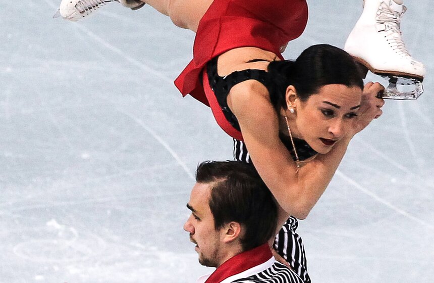 Этап Гран-при по фигурному катанию проходит в "Лужниках" 7 фото