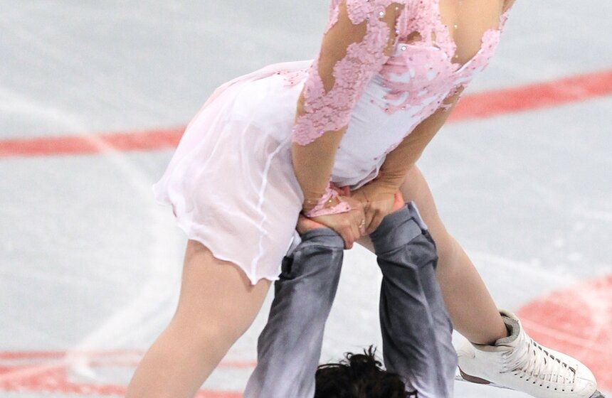 Этап Гран-при по фигурному катанию проходит в "Лужниках" 5 фото