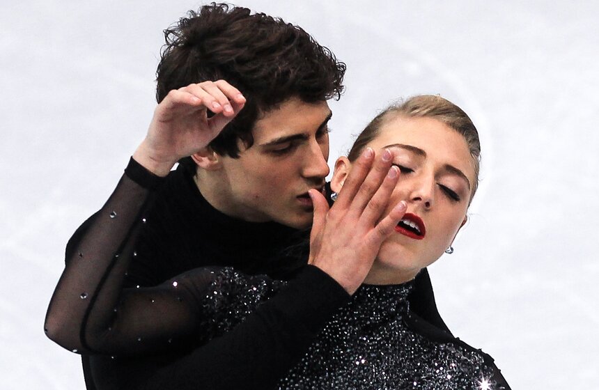 Этап Гран-при по фигурному катанию проходит в "Лужниках" 20 фото