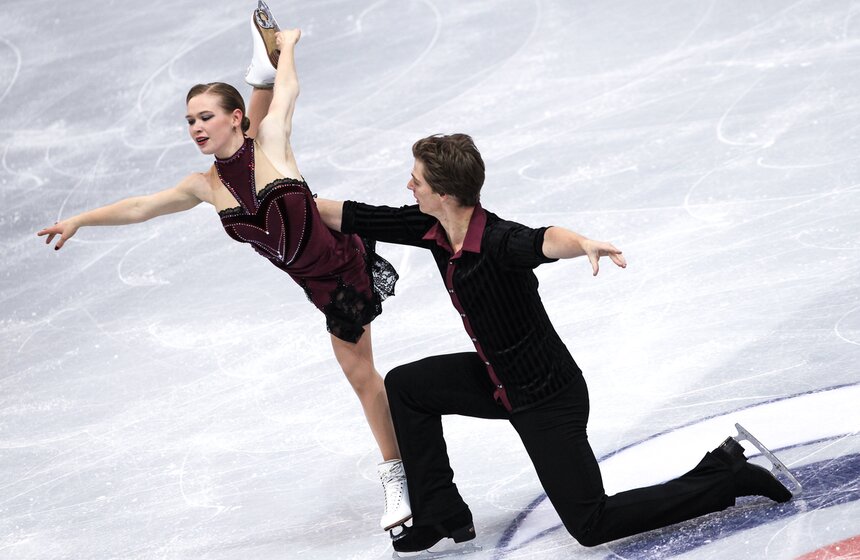 Этап Гран-при по фигурному катанию проходит в "Лужниках" 19 фото