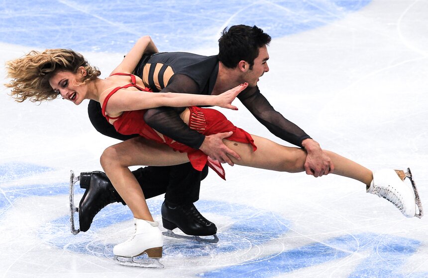 Этап Гран-при по фигурному катанию проходит в "Лужниках" 16 фото