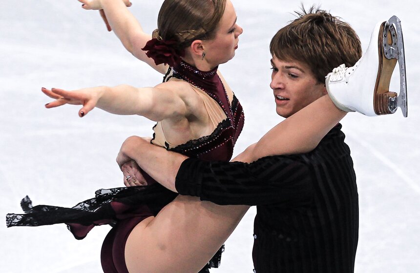 Этап Гран-при по фигурному катанию проходит в "Лужниках" 18 фото