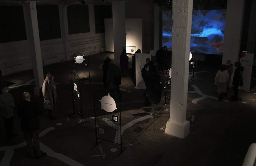 На "Фабрике" открылась интерактивная выставка-лаборатория GAKhN DISPLACED 19 фото