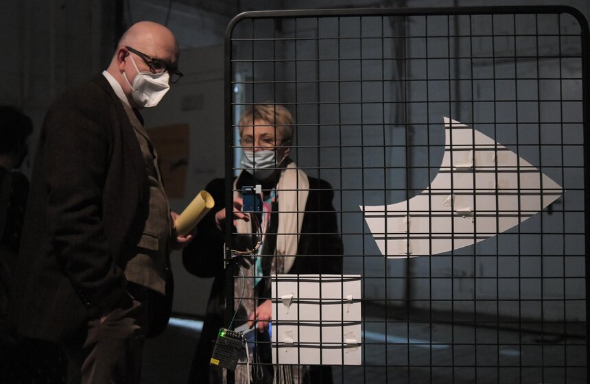 На "Фабрике" открылась интерактивная выставка-лаборатория GAKhN DISPLACED 9 фото