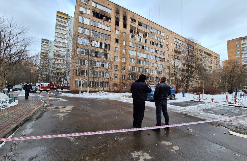 Взрыв произошел в жилом доме в Химках 1 фото