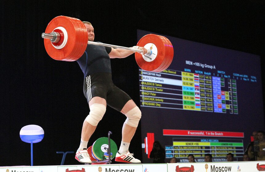 Кубок президента России по тяжелой атлетике прошел в Мытищах 12 фото