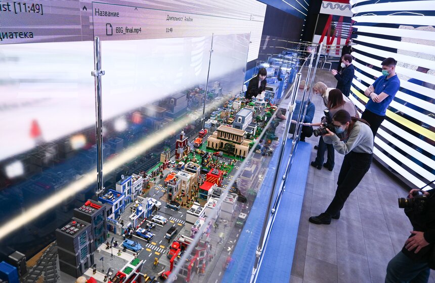 В павильоне МЦД открылась выставка "Город будущего" 6 фото