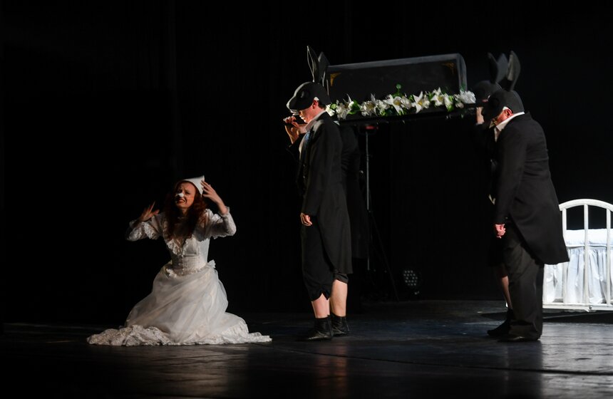 Рязанский театр драмы показал в Москве спектакль-номинант на "Золотую Маску" 14 фото