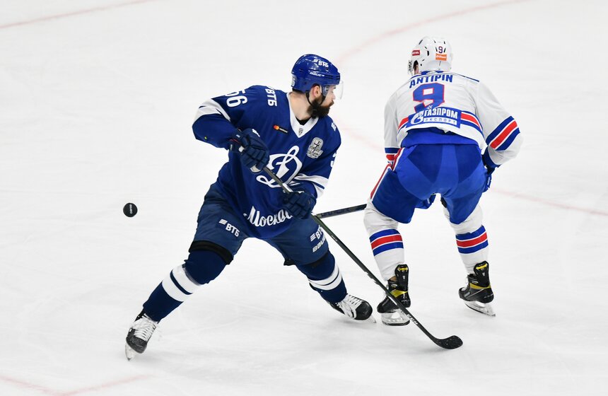 Московское "Динамо" потерпело третье поражение от СКА в Кубке Гагарина 18 фото