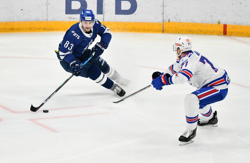 Московское "Динамо" потерпело третье поражение от СКА в Кубке Гагарина 4 фото