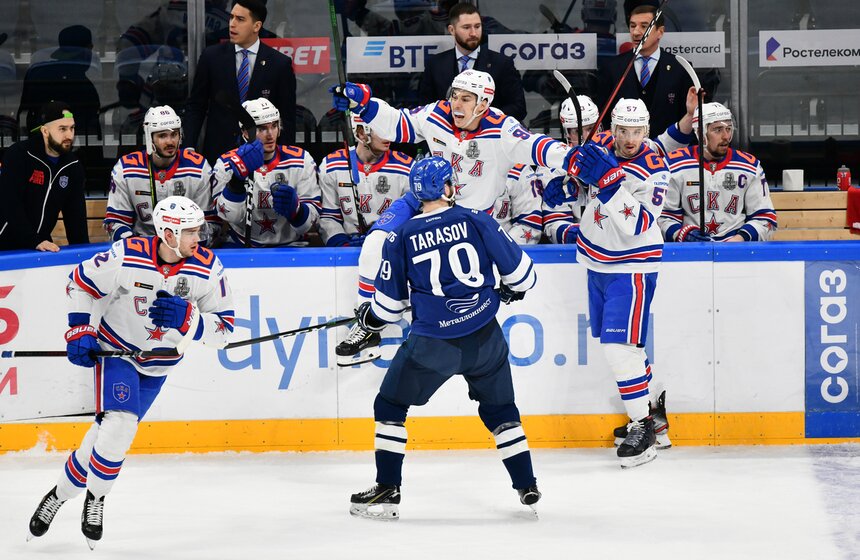 Московское "Динамо" потерпело третье поражение от СКА в Кубке Гагарина 11 фото