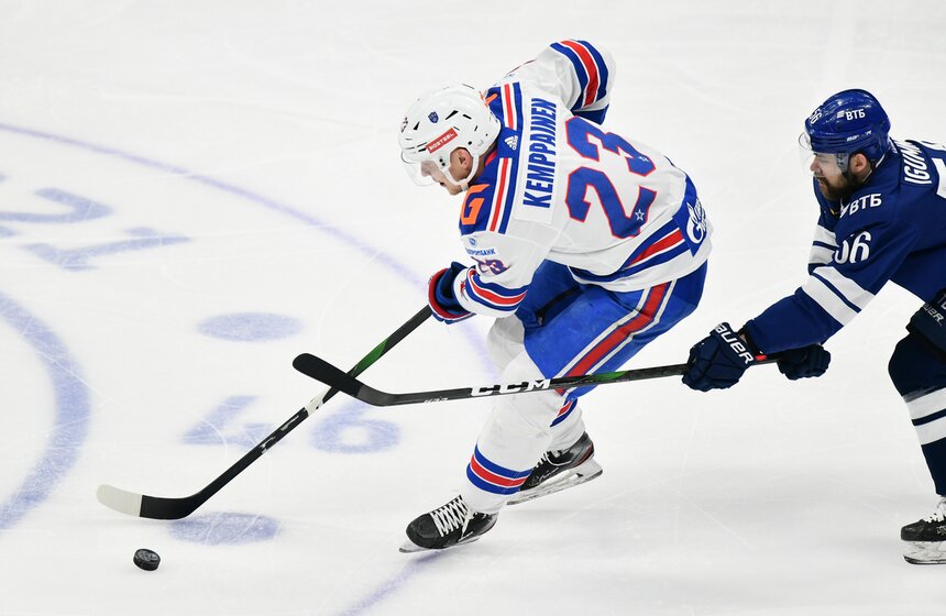 Московское "Динамо" потерпело третье поражение от СКА в Кубке Гагарина 6 фото