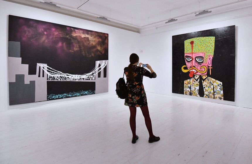 В Московском музее современного искусства открылась выставка "Состояние души Нью-Йорк" 10 фото