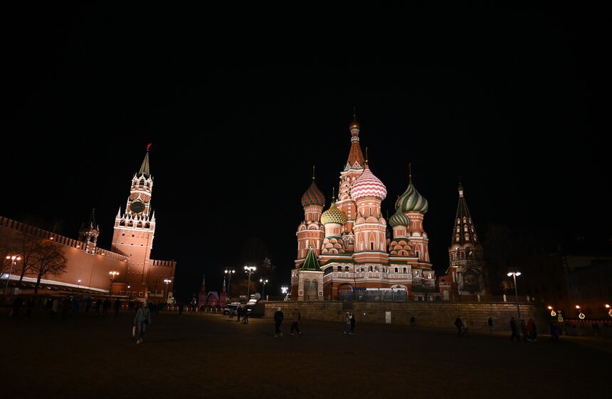 Акция "Час Земли" прошла в Москве 25 фото