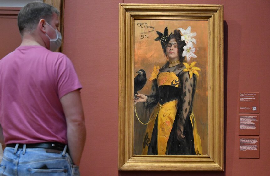 Выставка картин Ильи Репина открылась в Третьяковской галерее 21 фото