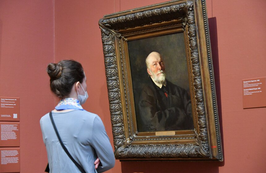 Выставка картин Ильи Репина открылась в Третьяковской галерее 6 фото