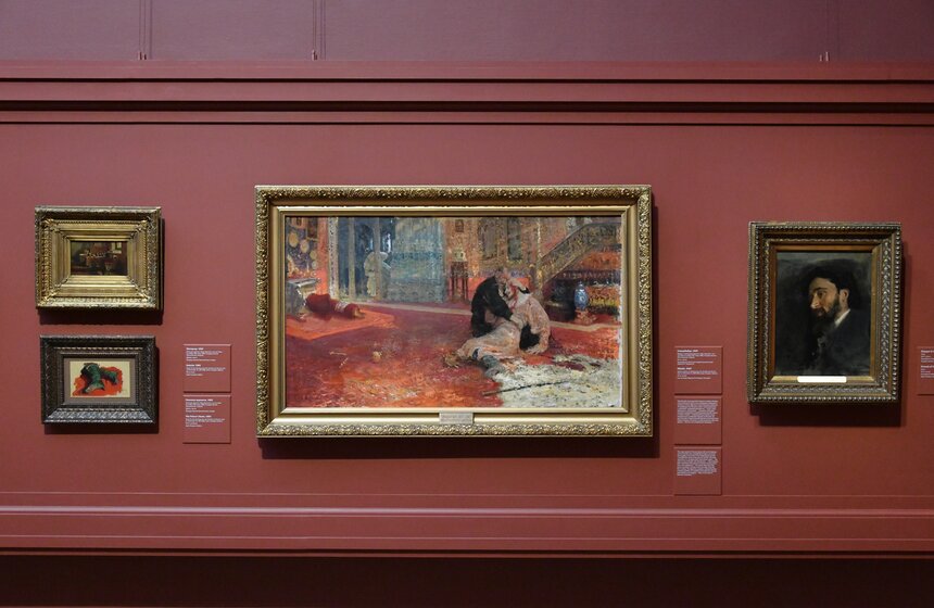 Выставка картин Ильи Репина открылась в Третьяковской галерее 4 фото