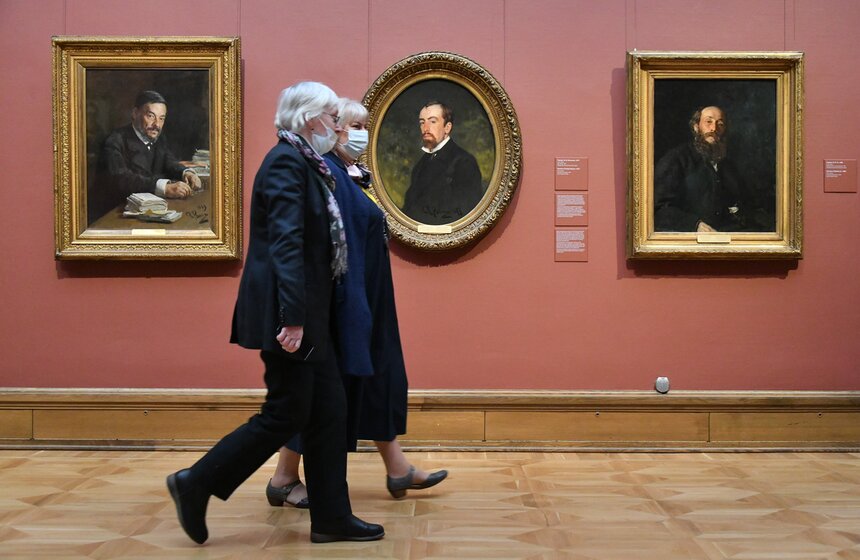 Выставка картин Ильи Репина открылась в Третьяковской галерее 20 фото