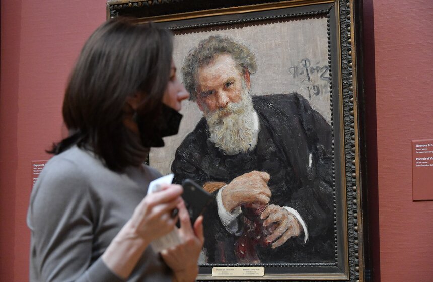 Выставка картин Ильи Репина открылась в Третьяковской галерее 9 фото