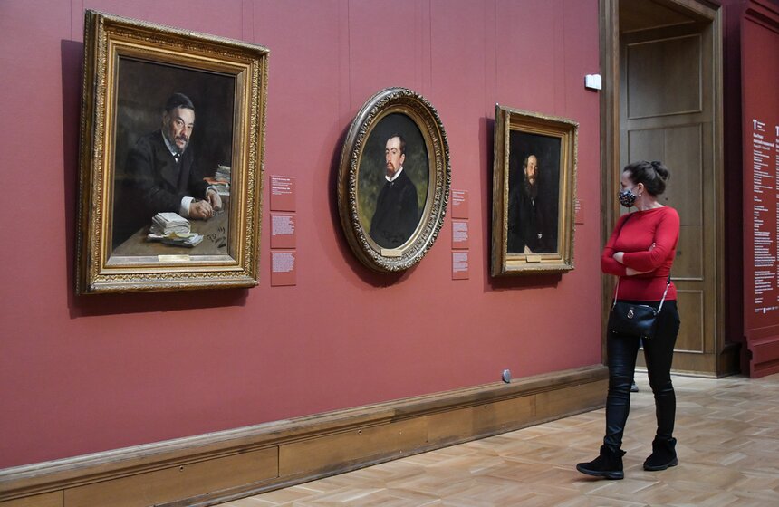 Выставка картин Ильи Репина открылась в Третьяковской галерее 8 фото