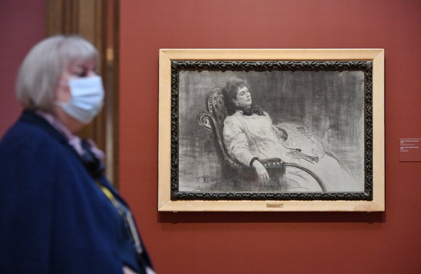 Выставка картин Ильи Репина открылась в Третьяковской галерее 12 фото