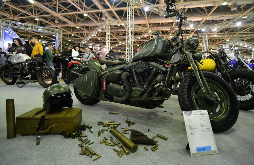 В "Экспоцентре" прошли выставки "Мотовесна", "Велокульт" и "Motorsport Expo" 36 фото