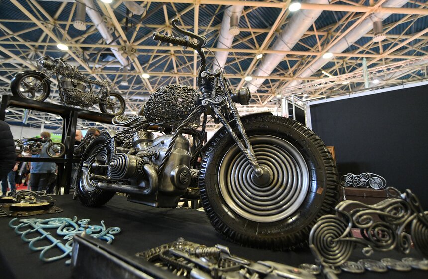 В "Экспоцентре" прошли выставки "Мотовесна", "Велокульт" и "Motorsport Expo" 14 фото