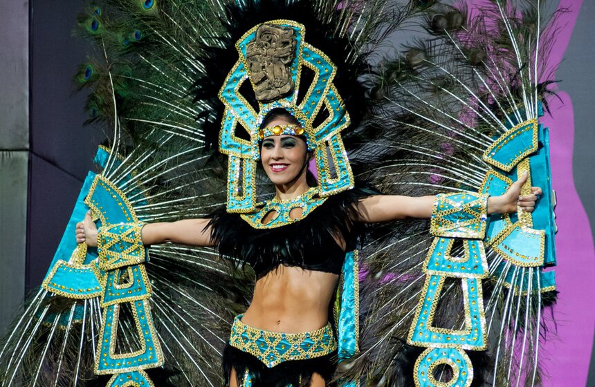 Участницы "Мисс Вселенной" показали свои национальные костюмы 24 фото