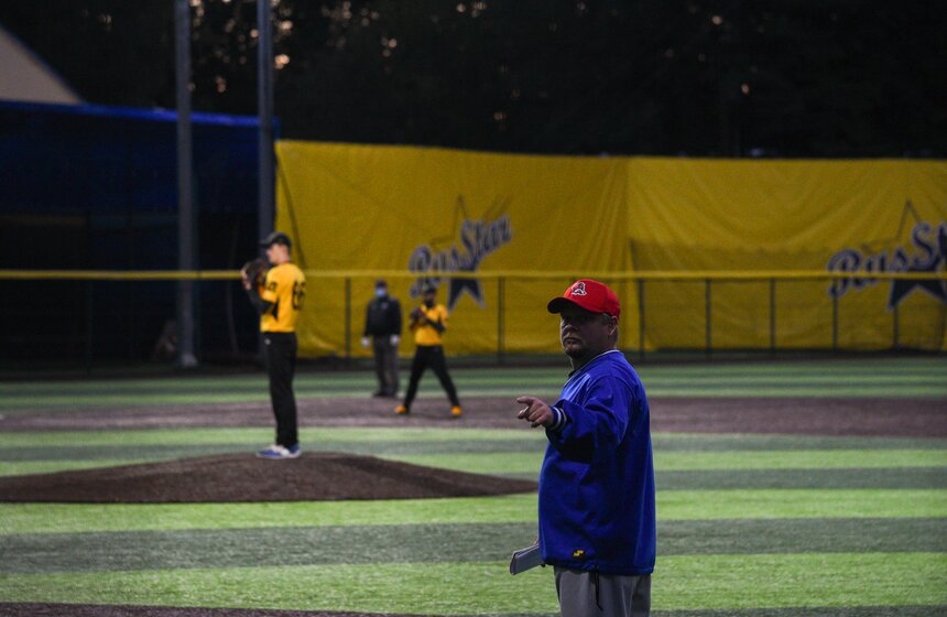 Матч "Русстар" – "Московские Волки" финальной серии ЧР по бейсболу прошел на RusStar Arena 12 фото