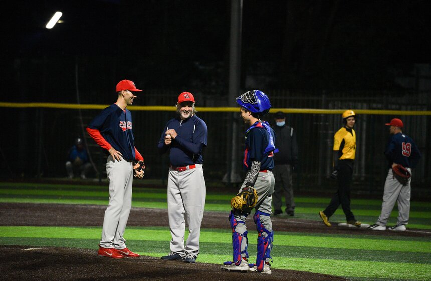 Матч "Русстар" – "Московские Волки" финальной серии ЧР по бейсболу прошел на RusStar Arena 33 фото