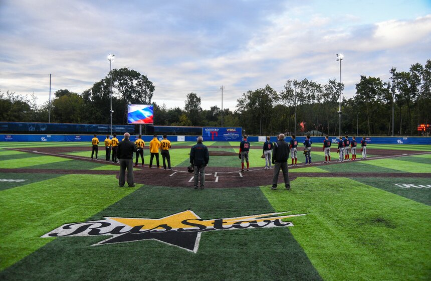 Матч "Русстар" – "Московские Волки" финальной серии ЧР по бейсболу прошел на RusStar Arena 1 фото