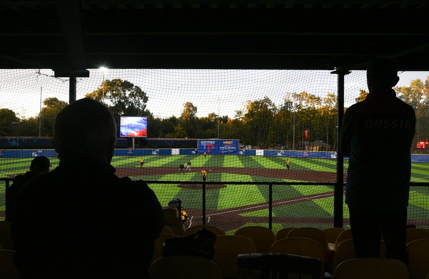 Матч "Русстар" – "Московские Волки" финальной серии ЧР по бейсболу прошел на RusStar Arena 9 фото