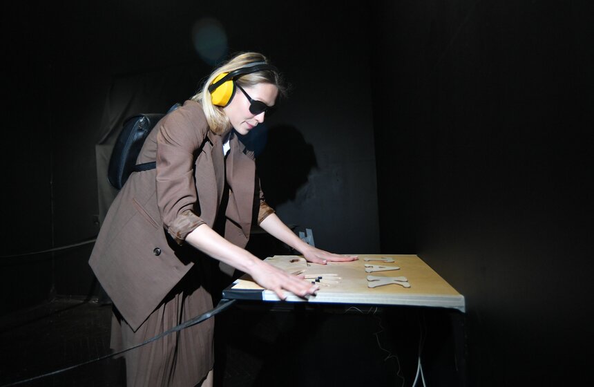 Выставка "Частоты" открылась в галерее "Ходынка" 16 фото