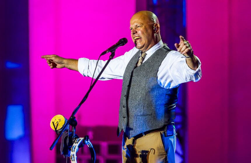 Группа "Несчастный случай" выступила в Зеленом театре ВДНХ 7 фото