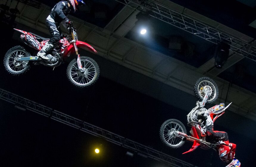 Фристайл-шоу Nitro Circus впервые приехало в Россию 5 фото