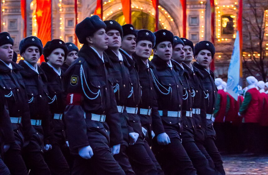 На Красной площади прошла репетиция парада 26 фото