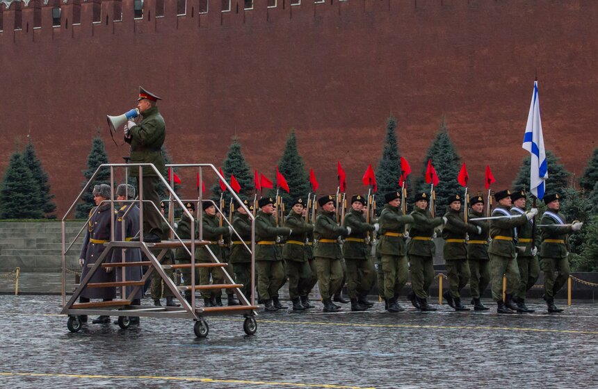 На Красной площади прошла репетиция парада 10 фото