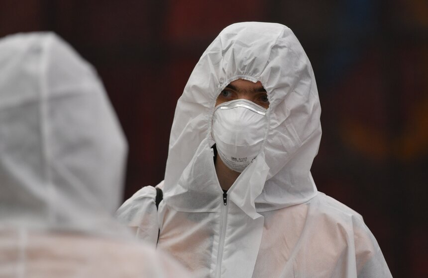 Дезинфекция залов прошла в Музее Победы на Поклонной горе 16 фото